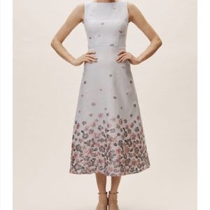 BHLDN long dress in periwinkle size 4